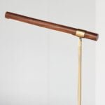West Elm Linear Wood LED Floor Lamp - Image 9