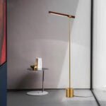 West Elm Linear Wood LED Floor Lamp - Image 5