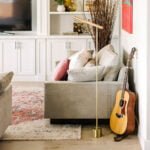 West Elm Linear Wood LED Floor Lamp - Image 7