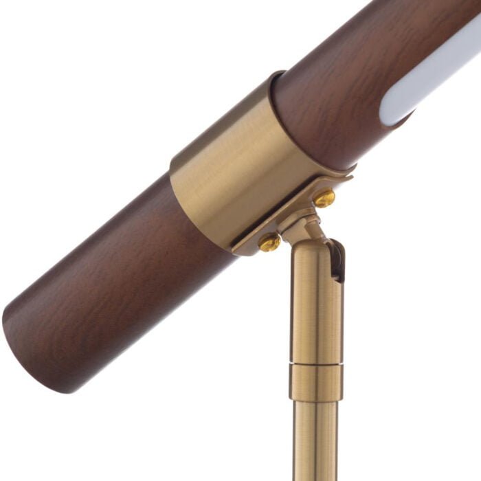 West Elm Linear Wood LED Floor Lamp - Image 10