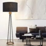 AVONNI - Antique Plated Floor Lamp - Image 4