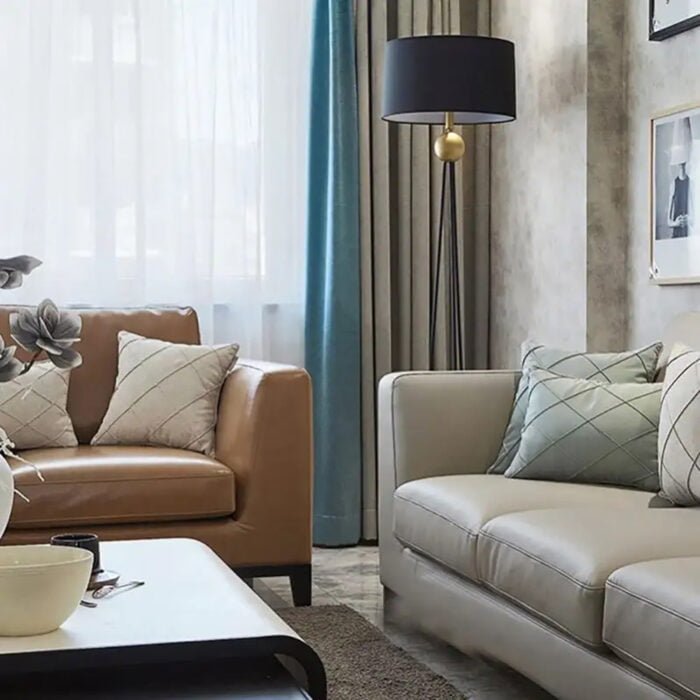 AVONNI - Antique Plated Floor Lamp - Image 7