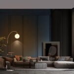 Luster Modern Standing Floor Lamp